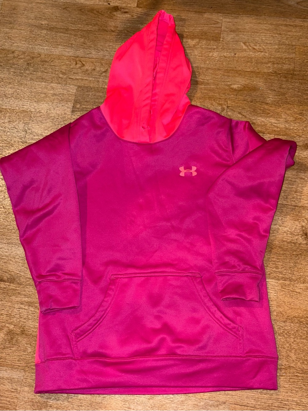 Under Armour Hot Pink & Neon Pink Woman’s Pullover Hoodie